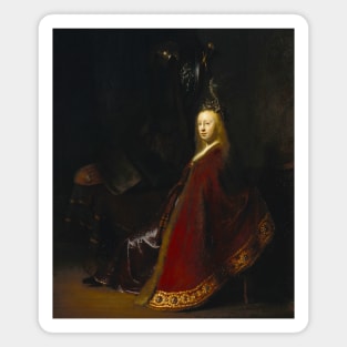 Minerva by Rembrandt Magnet